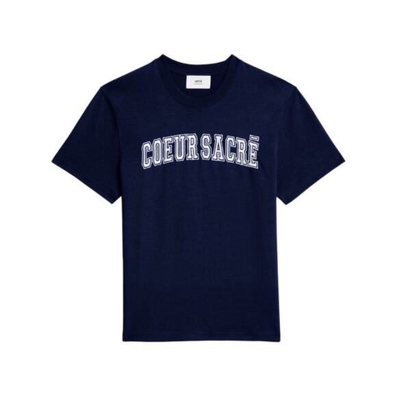 AMI Paris Men’s Coeur Sacre T-Shirt Tops Extra Extra Large XXL - Picture 1 of 9